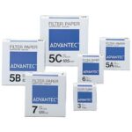 Advantec Ashless Quantitative Filters Paper